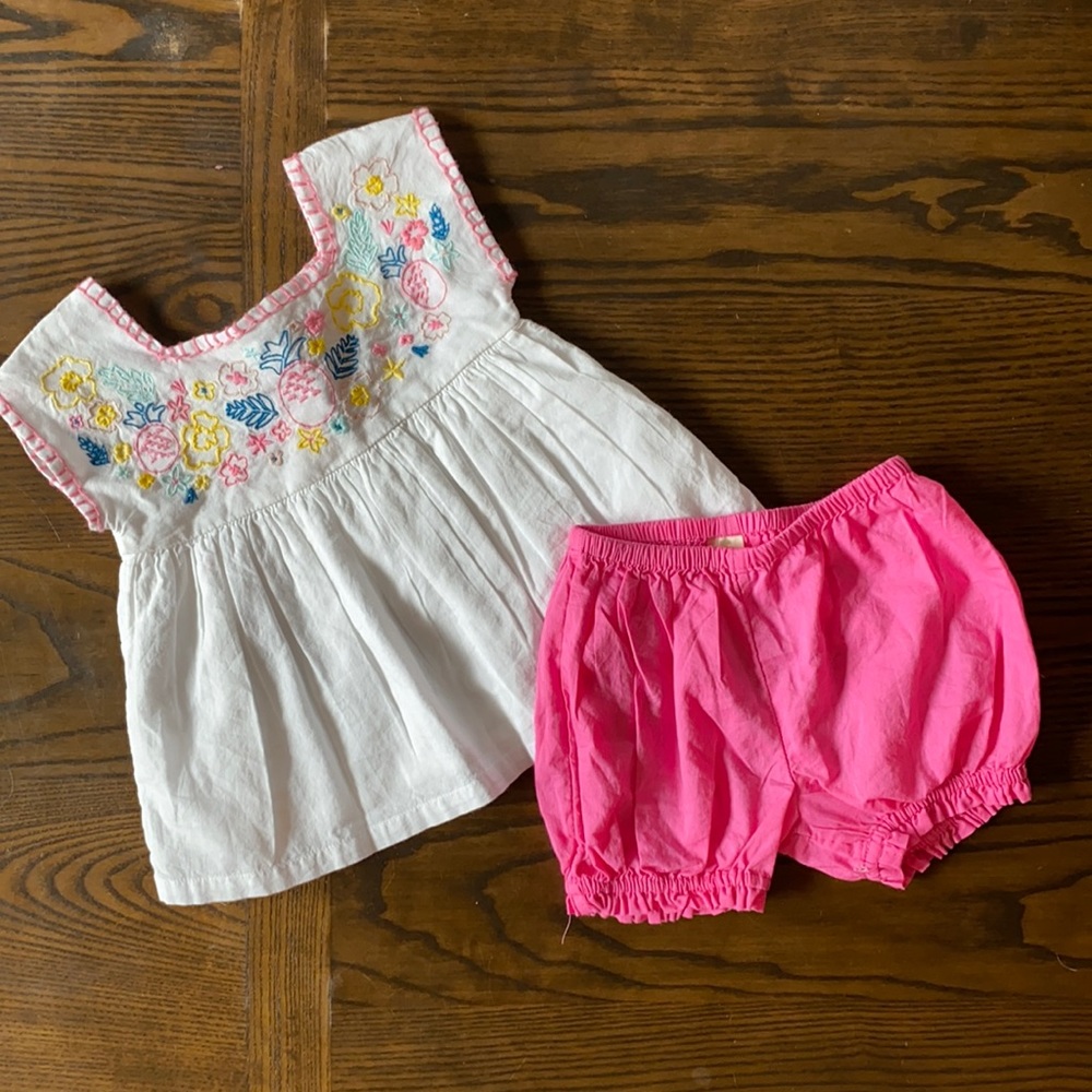 Tucker + Tate baby girl outfit